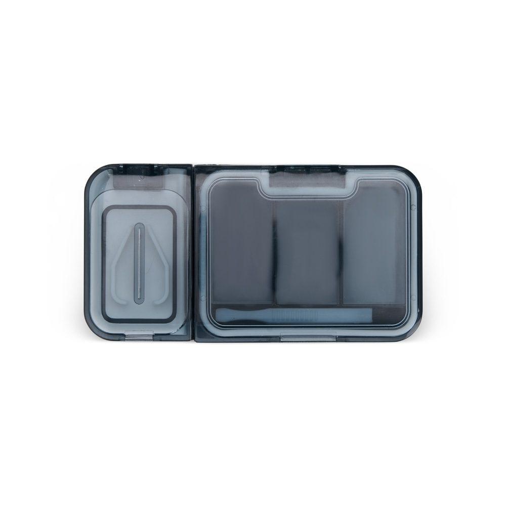 Porta Comprimidos BE1043 na cor Azul, brinde personalizado Sky Brindes