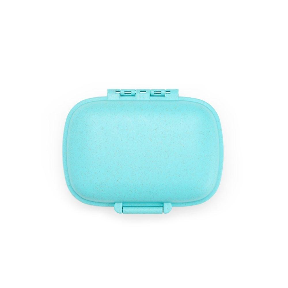 Porta Comprimidos BE1044 na cor Azul, brinde personalizado Sky Brindes