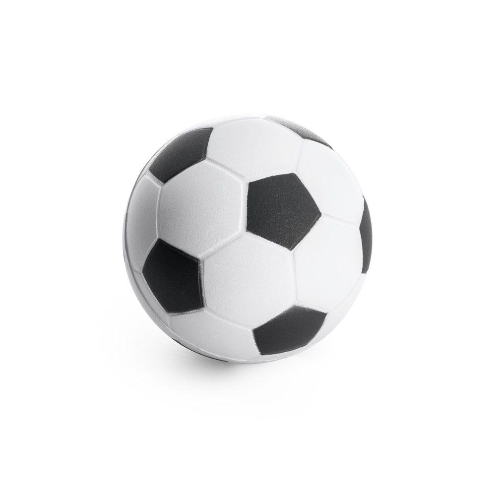 Bola Anti-estresse BE1049 na cor Preto, brinde personalizado Sky Brindes