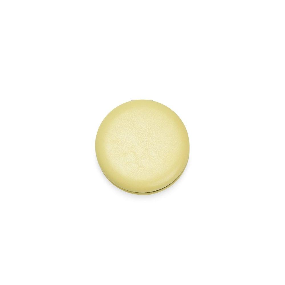 Espelho de Vidro BL1051 na cor Amarelo, brinde personalizado Sky Brindes