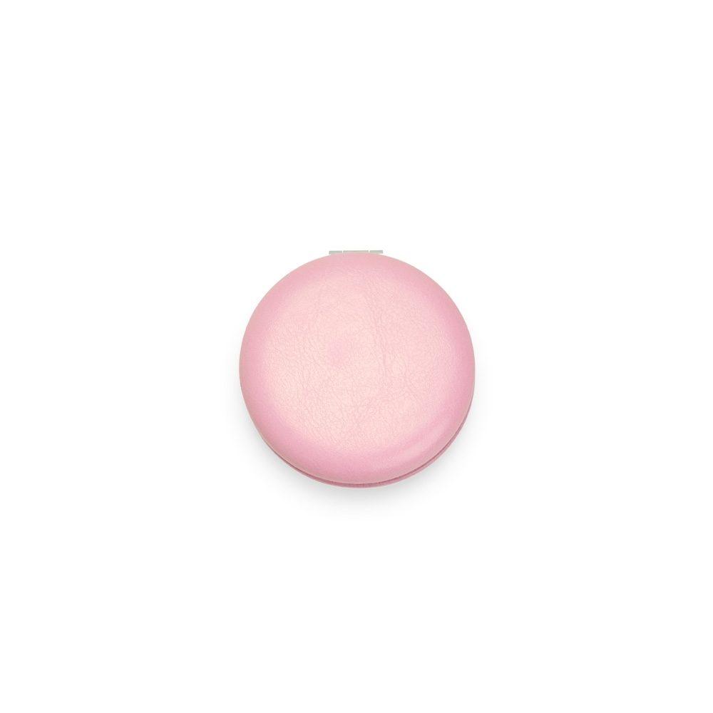 Espelho de Vidro BL1051 na cor Rosa, brinde personalizado Sky Brindes
