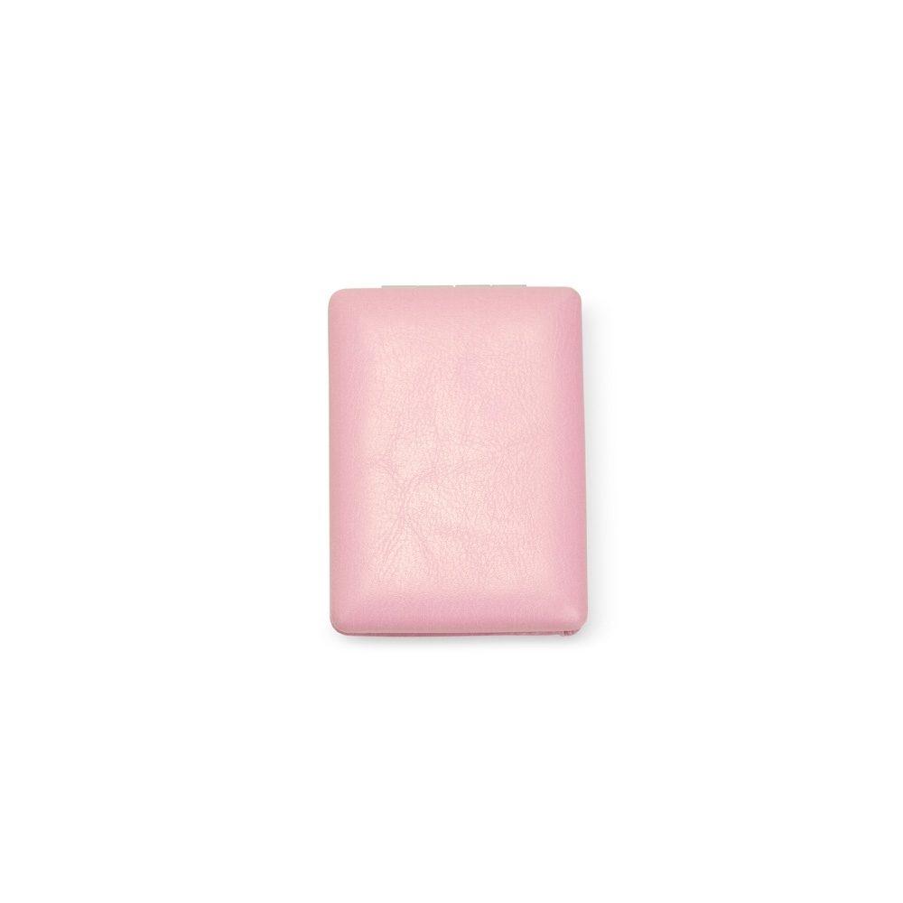 Espelho de Vidro BL1052 na cor Rosa, brinde personalizado Sky Brindes