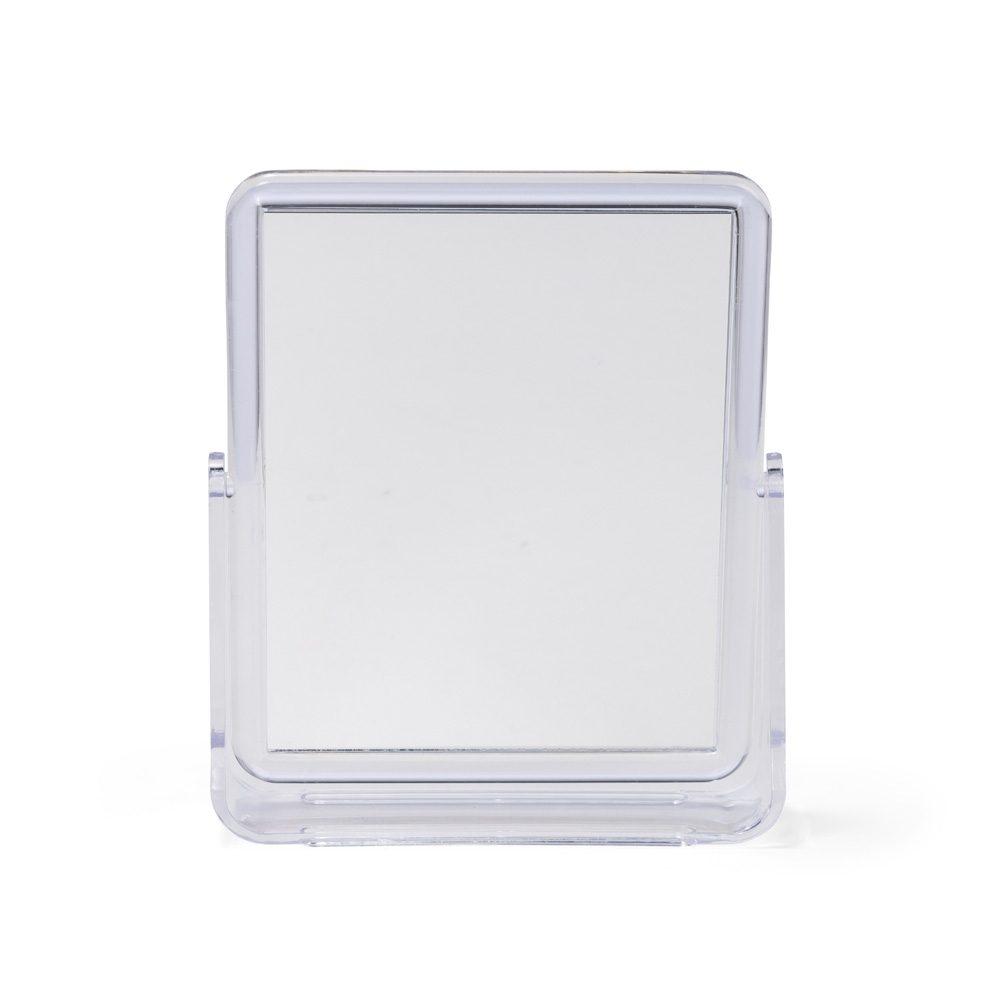 Espelho de mesa plástico BL1097 na cor Transparente, brinde personalizado Sky Brindes