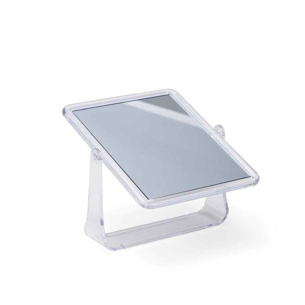 Espelho de mesa plástico BL1097 na cor Transparente, brinde personalizado Sky Brindes