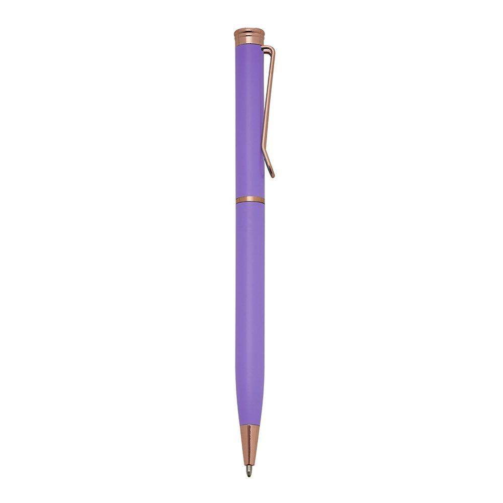Caneta Metal CA0527 na cor Roxo, brinde personalizado Sky Brindes