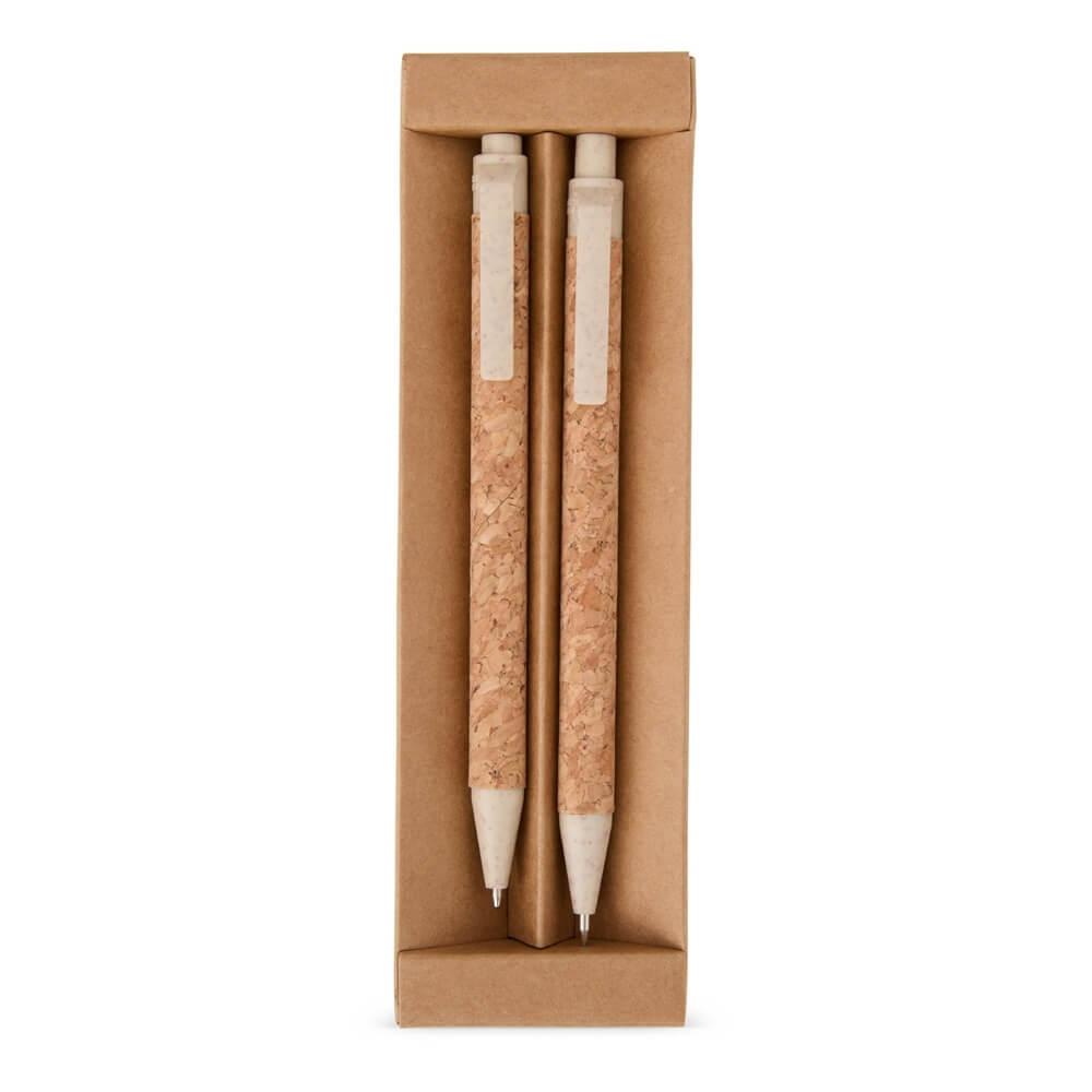 Kit Ecológico CA1478 na cor Bege, brinde personalizado Sky Brindes