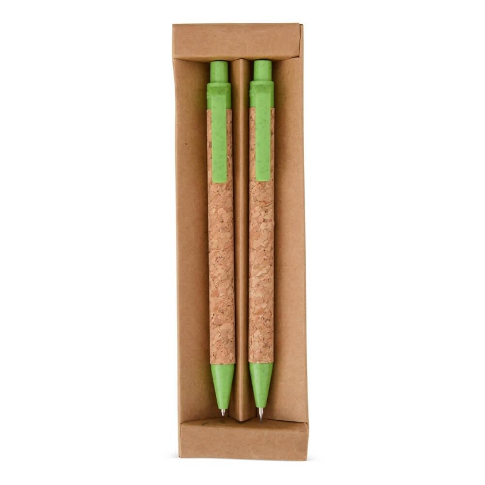 Kit Ecológico CA1478 na cor Verde claro, brinde personalizado Sky Brindes