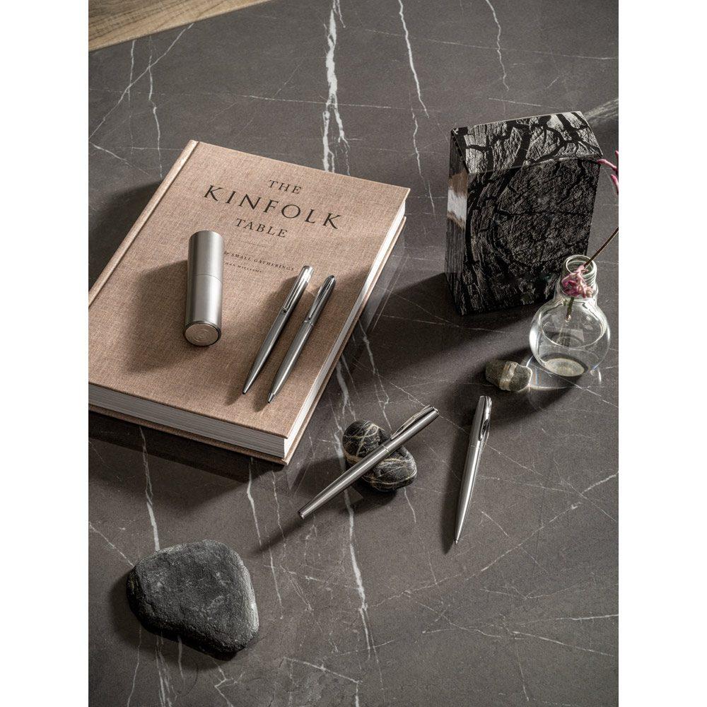 Conjunto roller e esferográfica CA1480 na cor Único, brinde personalizado Sky Brindes