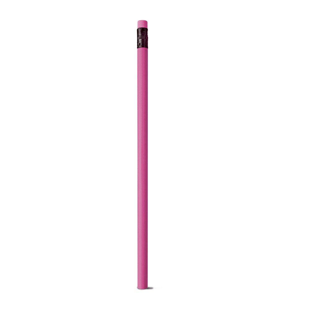 Lápis em resina CA1481 na cor Rosa, brinde personalizado Sky Brindes