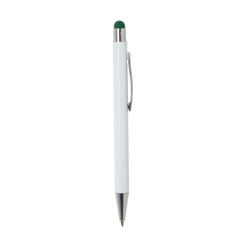 Caneta Metal Touch CA1501 na cor Verde, brinde personalizado Sky Brindes