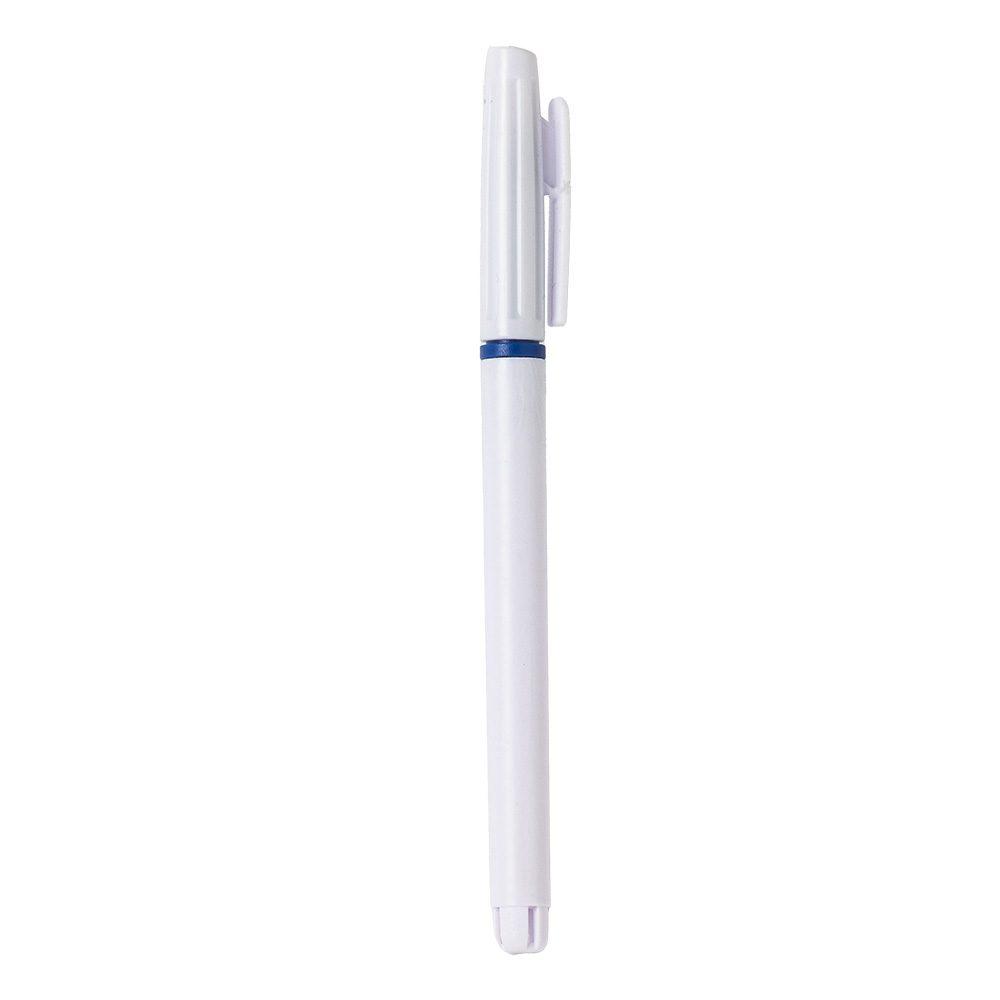 Caneta Plástica CA1503 na cor Azul, brinde personalizado Sky Brindes
