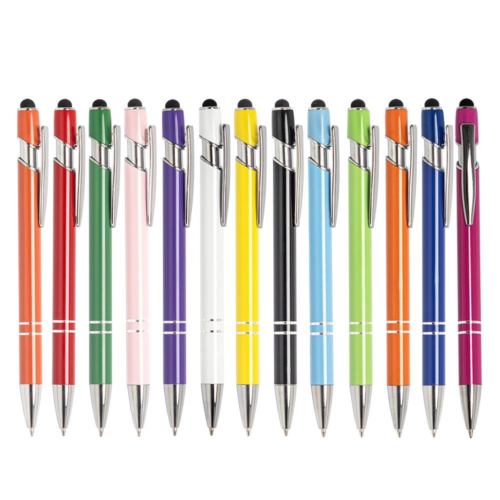 Caneta Metal Touch CA1508 na cor Roxo, brinde personalizado Sky Brindes