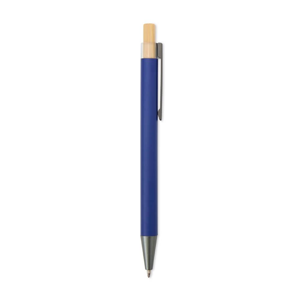 Caneta Metálica CA1519 na cor Amarelo, brinde personalizado Sky Brindes