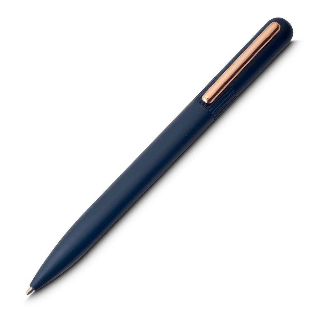 Caneta Metálica CA1520 na cor Azul, brinde personalizado Sky Brindes