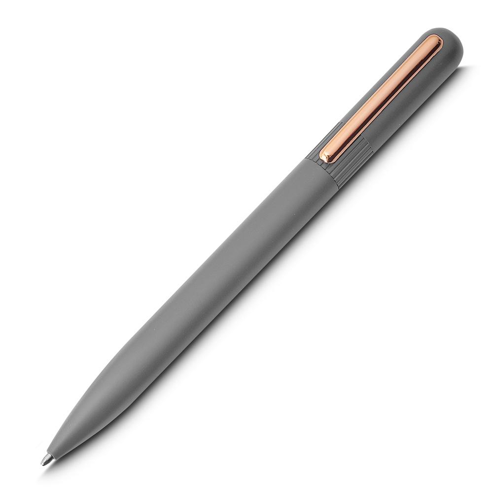 Caneta Metálica CA1520 na cor Cinza, brinde personalizado Sky Brindes
