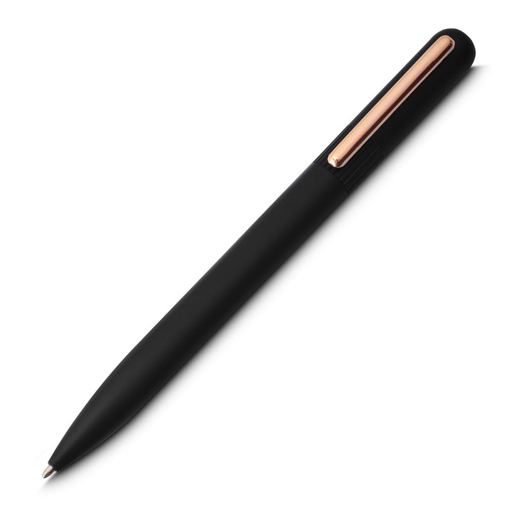 Caneta Metálica CA1520 na cor Preto, brinde personalizado Sky Brindes