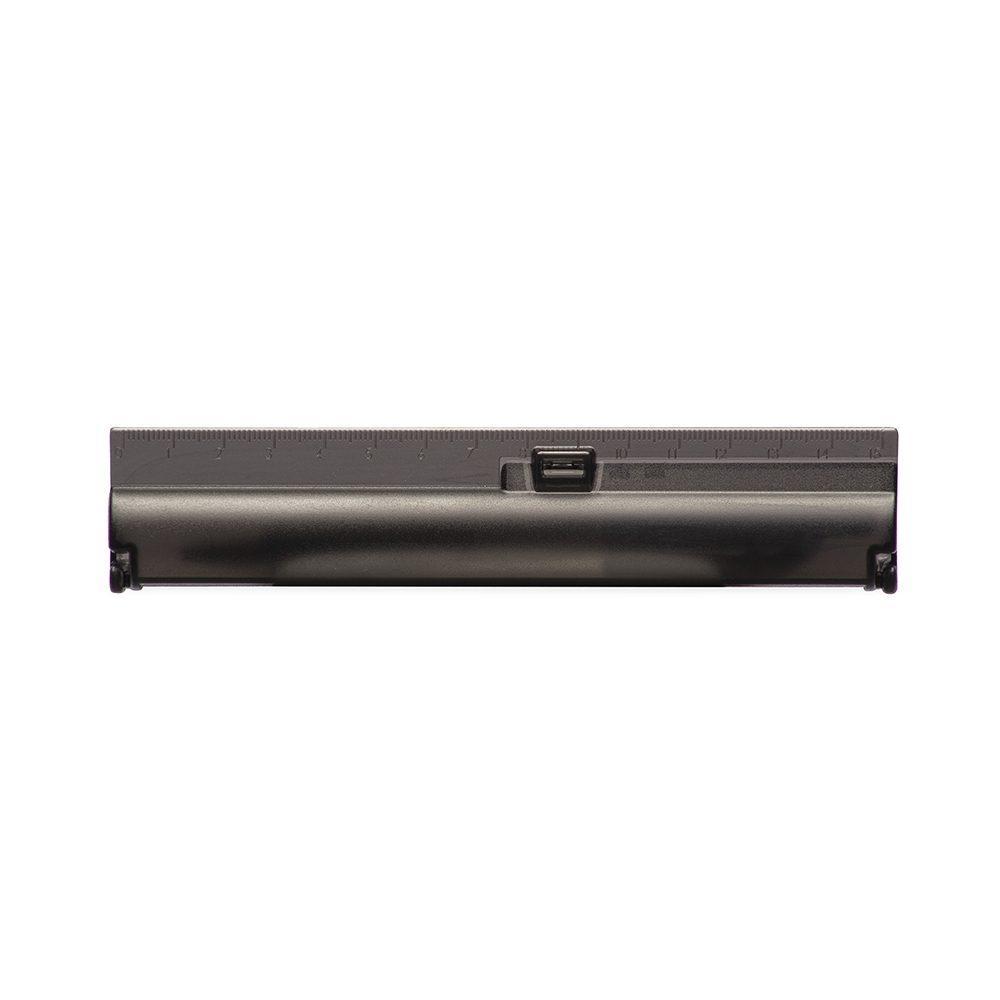 Kit Estojo Com Caneta Plástico CA1526 na cor Preto, brinde personalizado Sky Brindes
