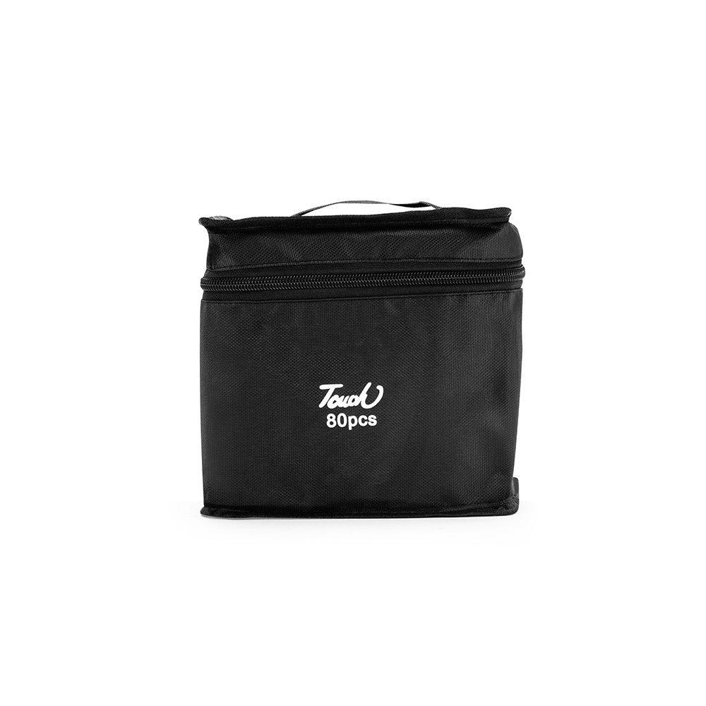 Kit Canetinhas 80 Cores CA1533 na cor Único, brinde personalizado Sky Brindes