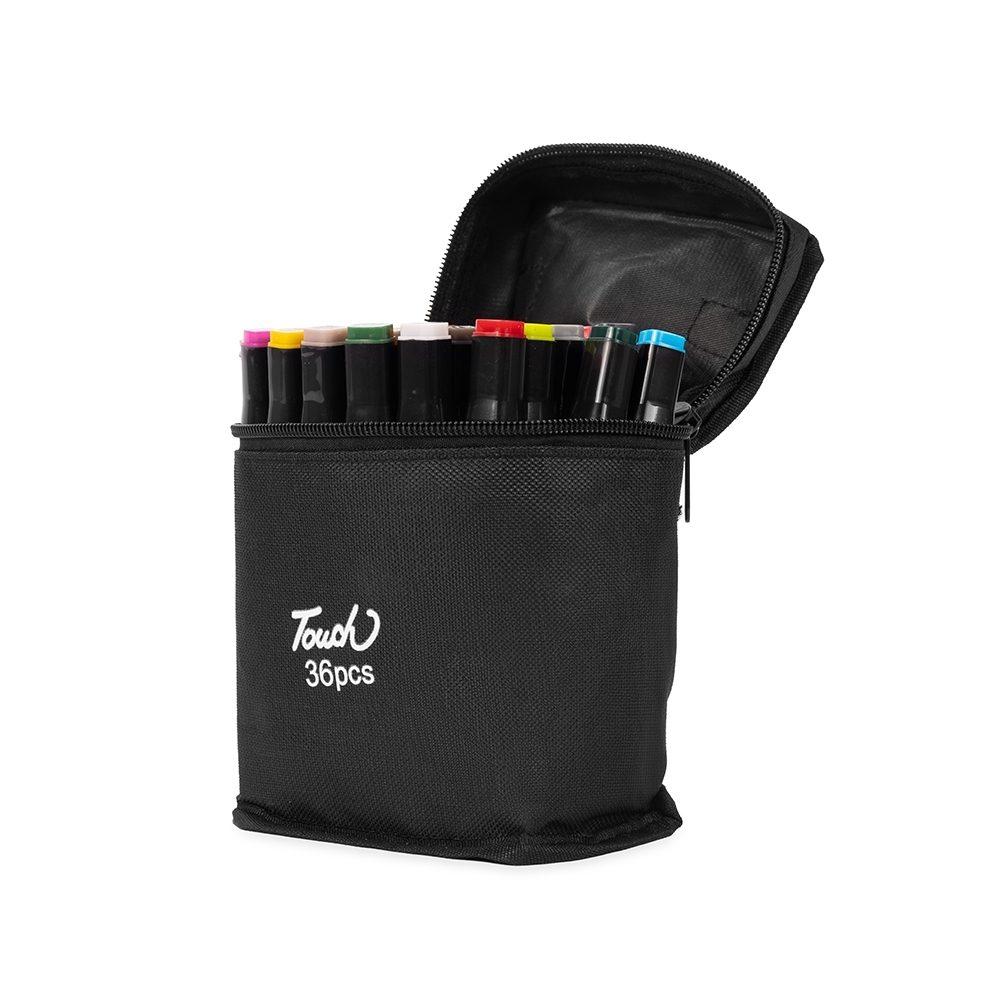 Kit Canetinhas 36 Cores CA1534 na cor Único, brinde personalizado Sky Brindes