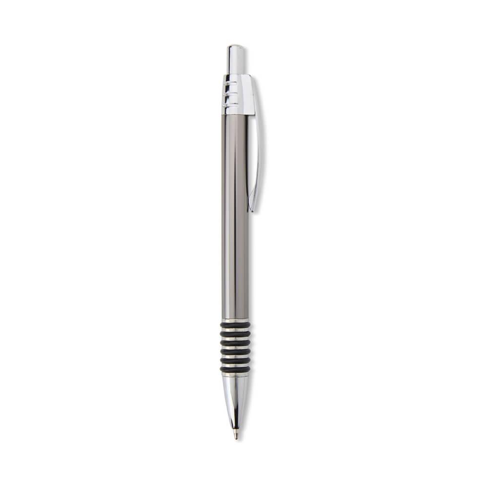 Caneta Metal CA1542 na cor Chumbo, brinde personalizado Sky Brindes