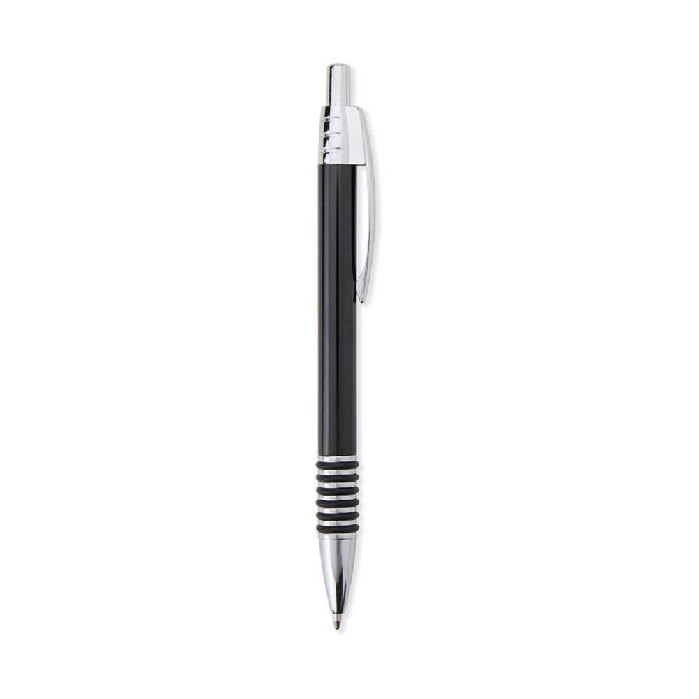 Caneta Metal CA1542 na cor Preto, brinde personalizado Sky Brindes