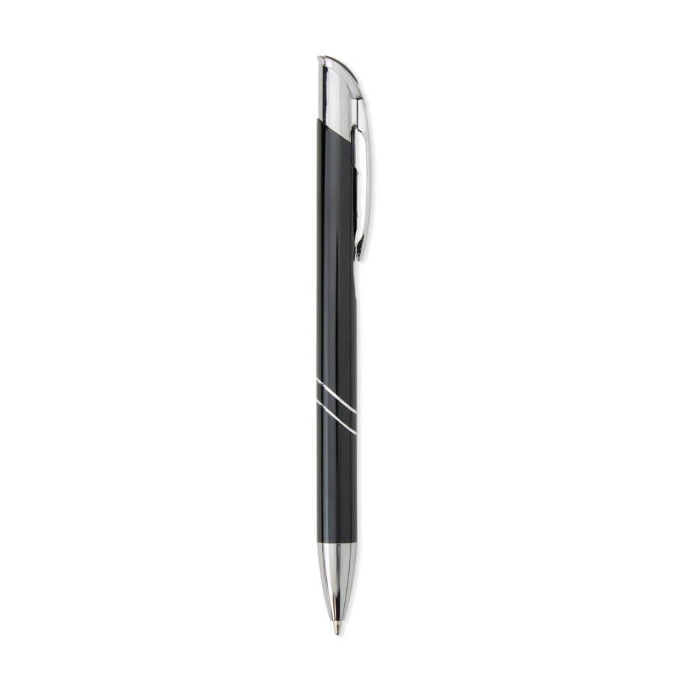 Caneta Metal CA1543 na cor Preto, brinde personalizado Sky Brindes