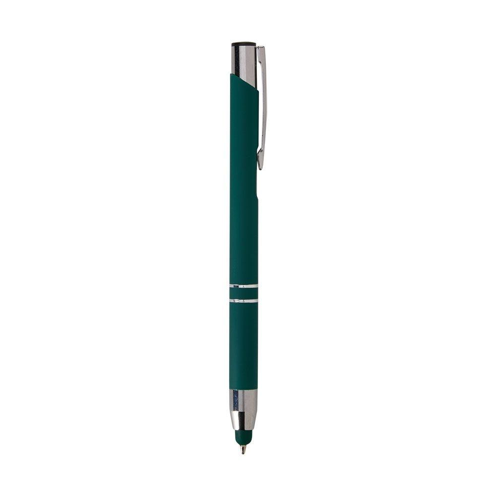 Caneta Metal Touch CA1550 na cor Verde, brinde personalizado Sky Brindes