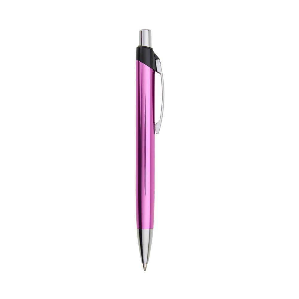 Caneta Metal CA1552 na cor Rosa, brinde personalizado Sky Brindes