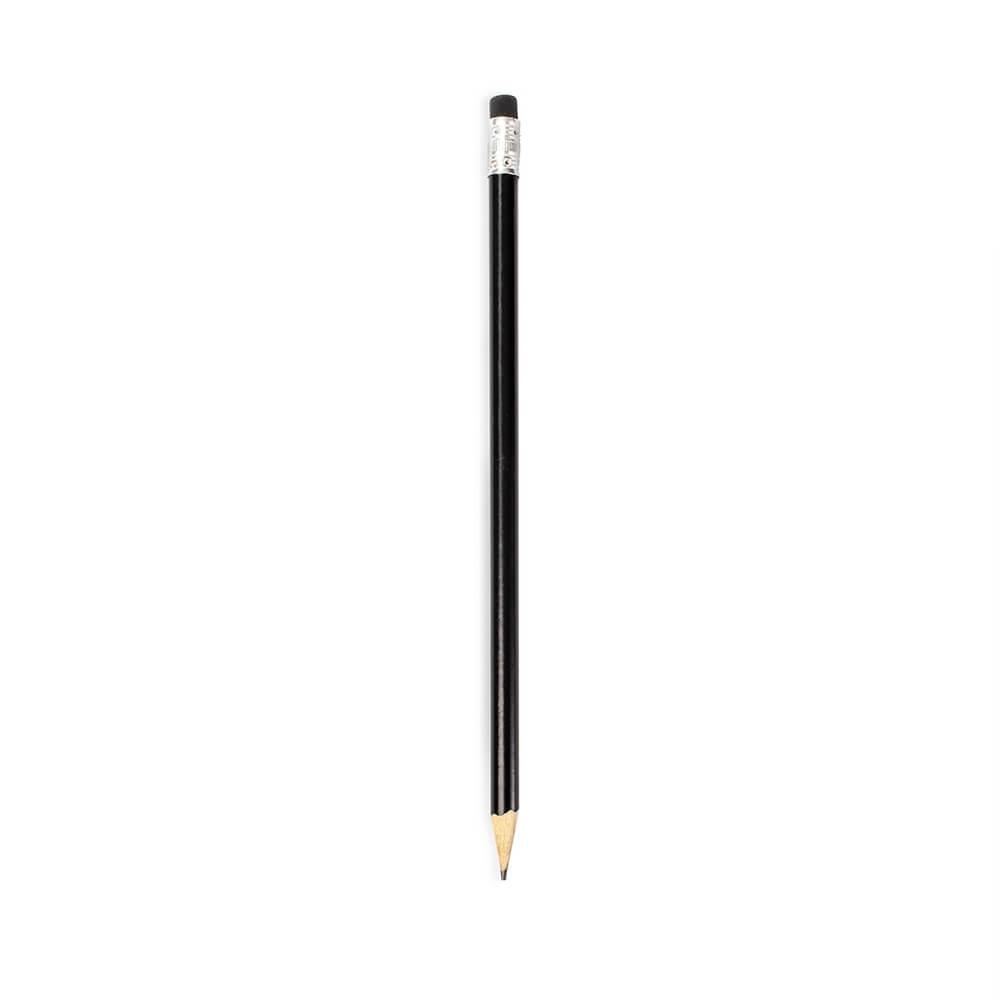 Lápis sem Ponta com Borracha CA1563 na cor Preto, brinde personalizado Sky Brindes