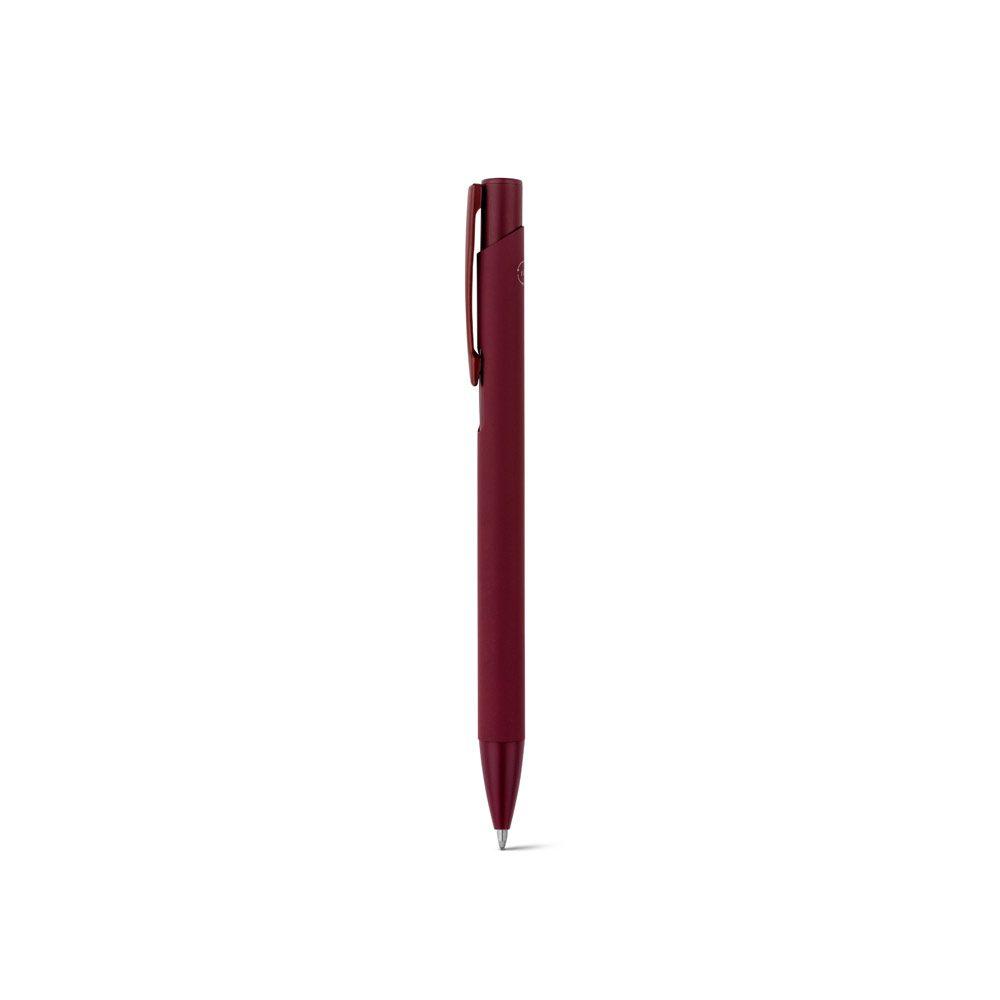 Caneta em Alumínio CA1568 na cor Bordo, brinde personalizado Sky Brindes