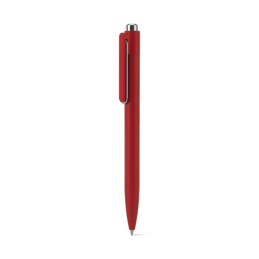 Esferográfica em alumínio CA1569 na cor Vermelho, brinde personalizado Sky Brindes