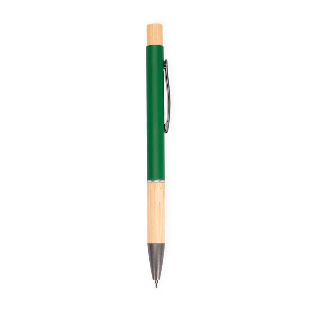 Caneta Metal CA1578 na cor Verde escuro, brinde personalizado Sky Brindes