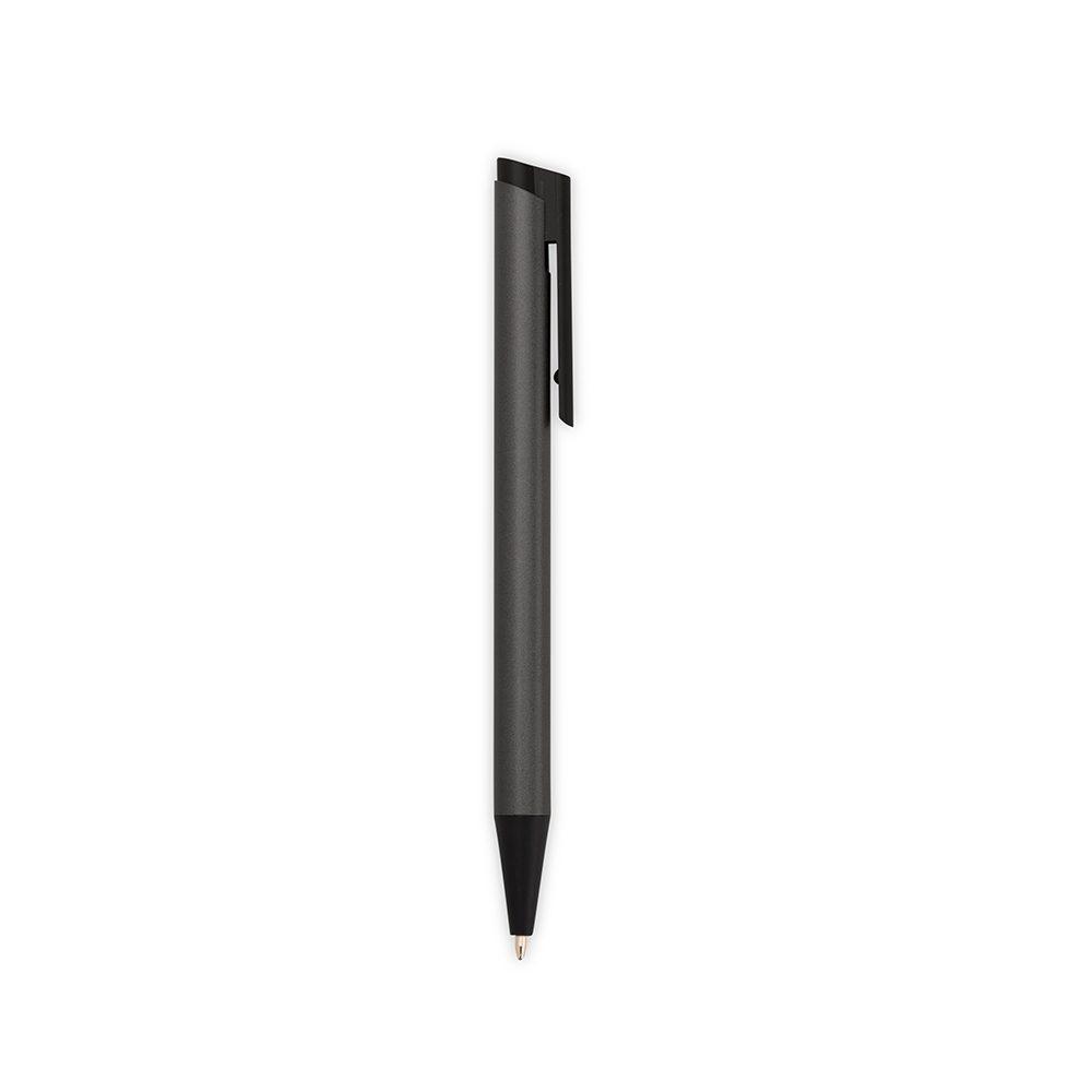 Caneta Metal CA1588 na cor Cinza, brinde personalizado Sky Brindes