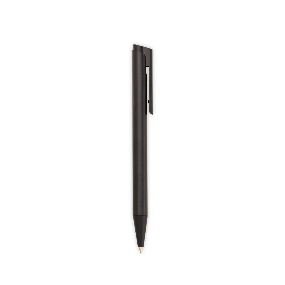Caneta Metal CA1588 na cor Preto, brinde personalizado Sky Brindes