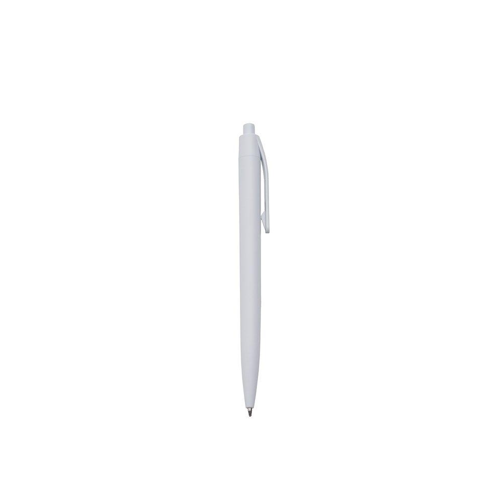 Caneta Plástica CA1590 na cor Branco, brinde personalizado Sky Brindes