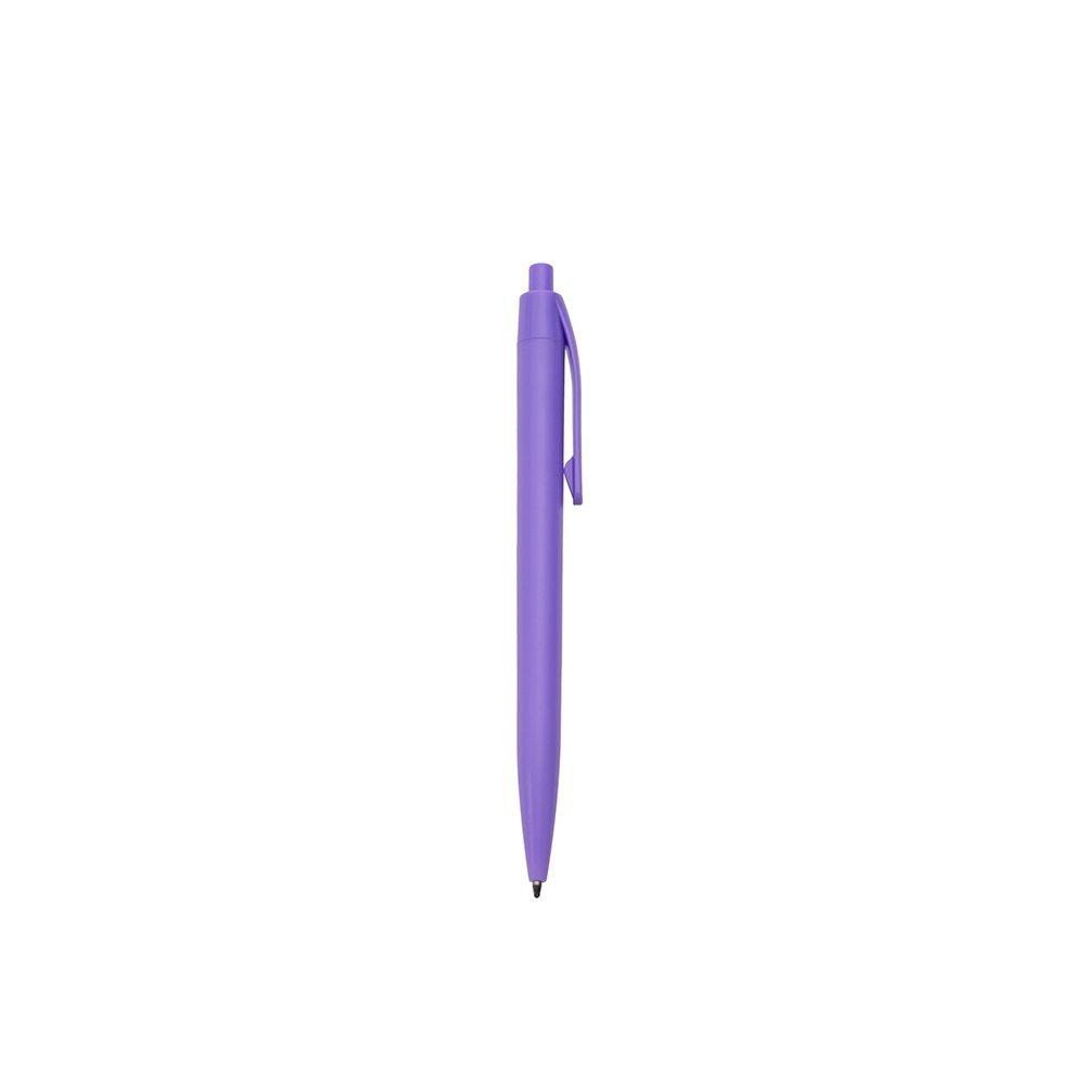 Caneta Plástica CA1590 na cor Lilás, brinde personalizado Sky Brindes