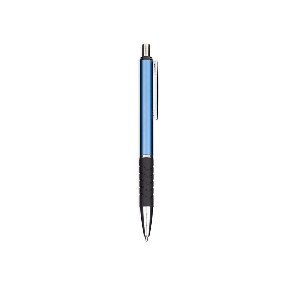 Caneta Metal CA1593 na cor Azul, brinde personalizado Sky Brindes