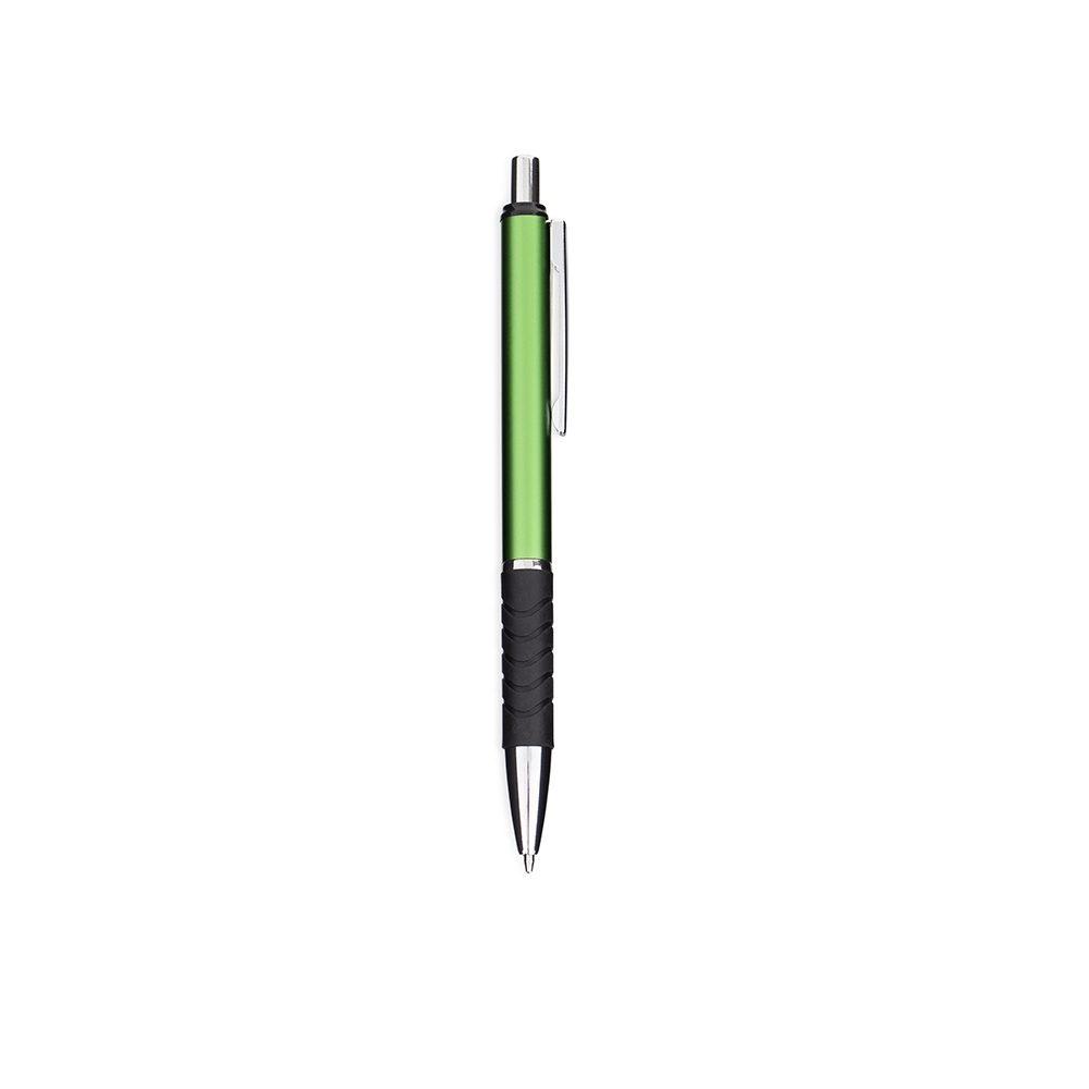 Caneta Metal CA1593 na cor Verde, brinde personalizado Sky Brindes