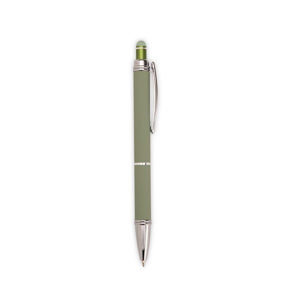 Caneta Metal C Touch CA1596 na cor Verde, brinde personalizado Sky Brindes