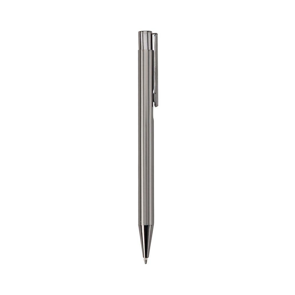 Caneta Metal CA1598 na cor Chumbo, brinde personalizado Sky Brindes