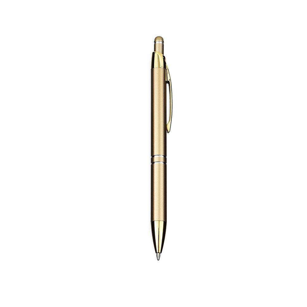 Caneta Metal Touch CA1599 na cor Dourado, brinde personalizado Sky Brindes