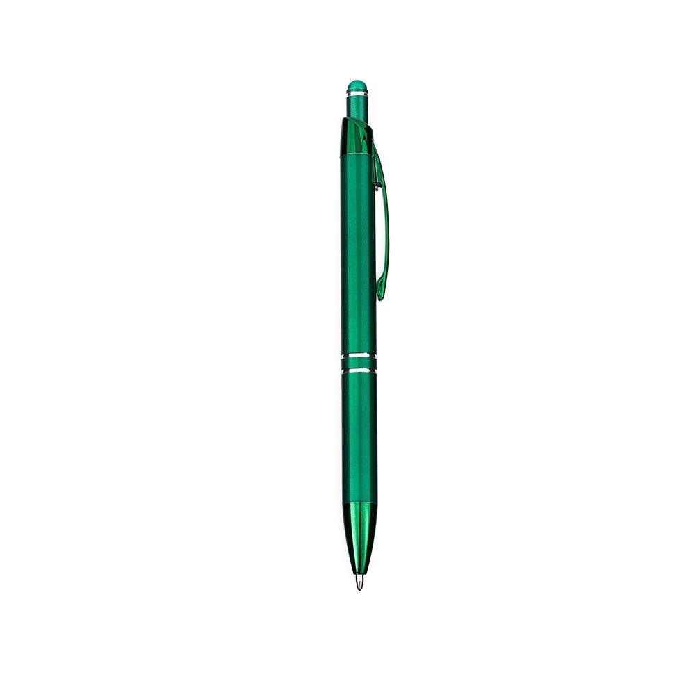 Caneta Metal Touch CA1599 na cor Verde escuro, brinde personalizado Sky Brindes