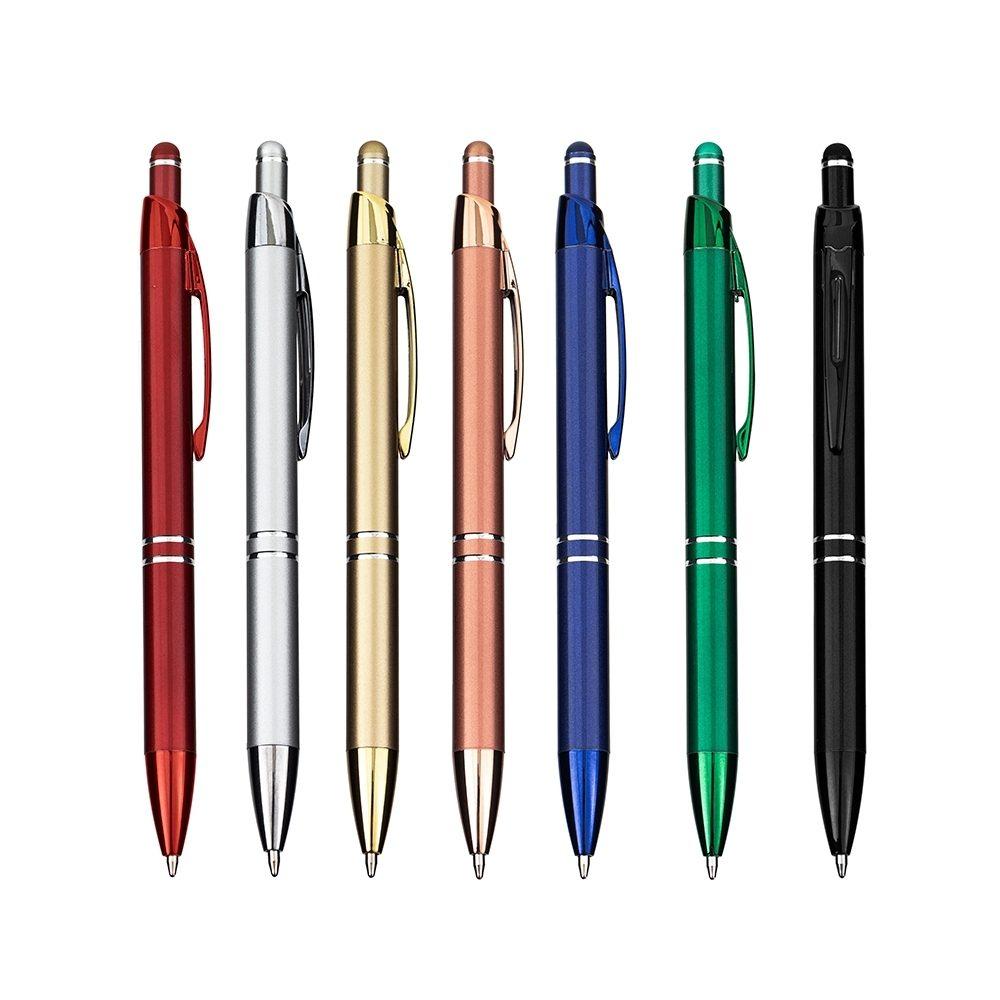 Caneta Metal Touch CA1599 na cor Verde escuro, brinde personalizado Sky Brindes