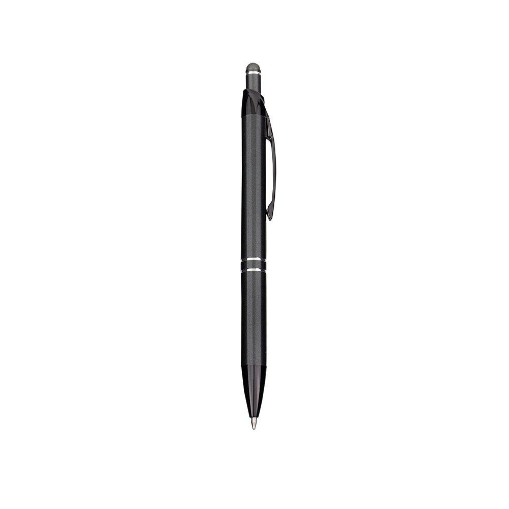 Caneta Metal Touch CA1600 na cor Chumbo, brinde personalizado Sky Brindes