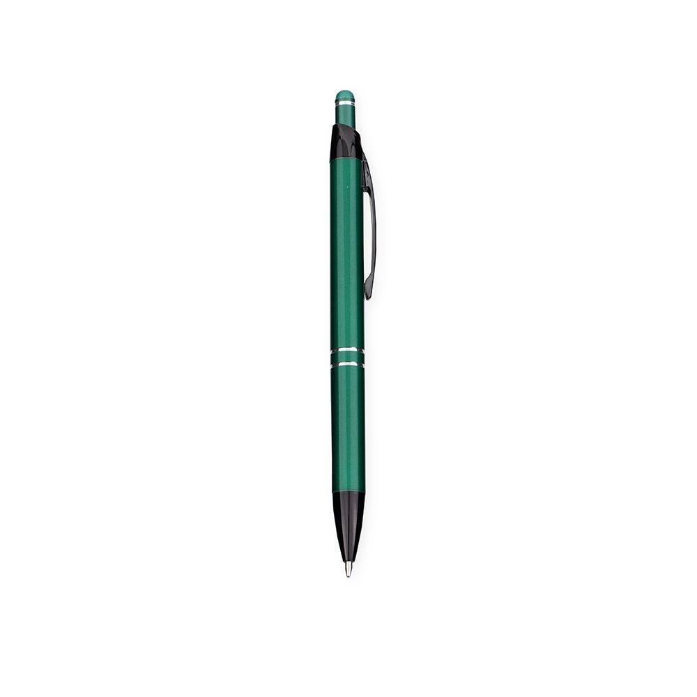 Caneta Metal Touch CA1600 na cor Verde escuro, brinde personalizado Sky Brindes