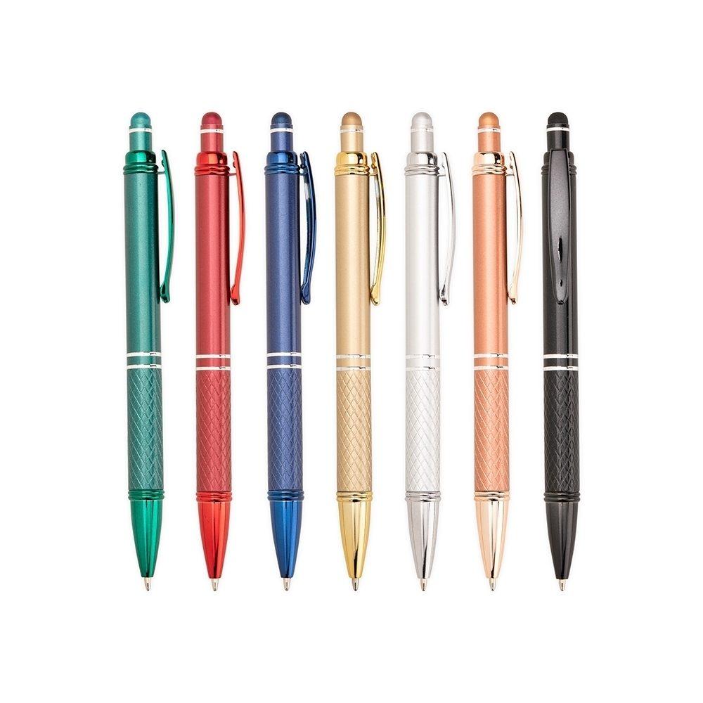 Caneta Metal Touch CA1602 na cor Rosé, brinde personalizado Sky Brindes