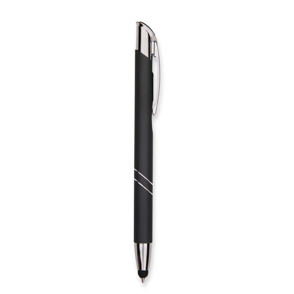 Caneta Metal Touch CA1603 na cor Preto, brinde personalizado Sky Brindes