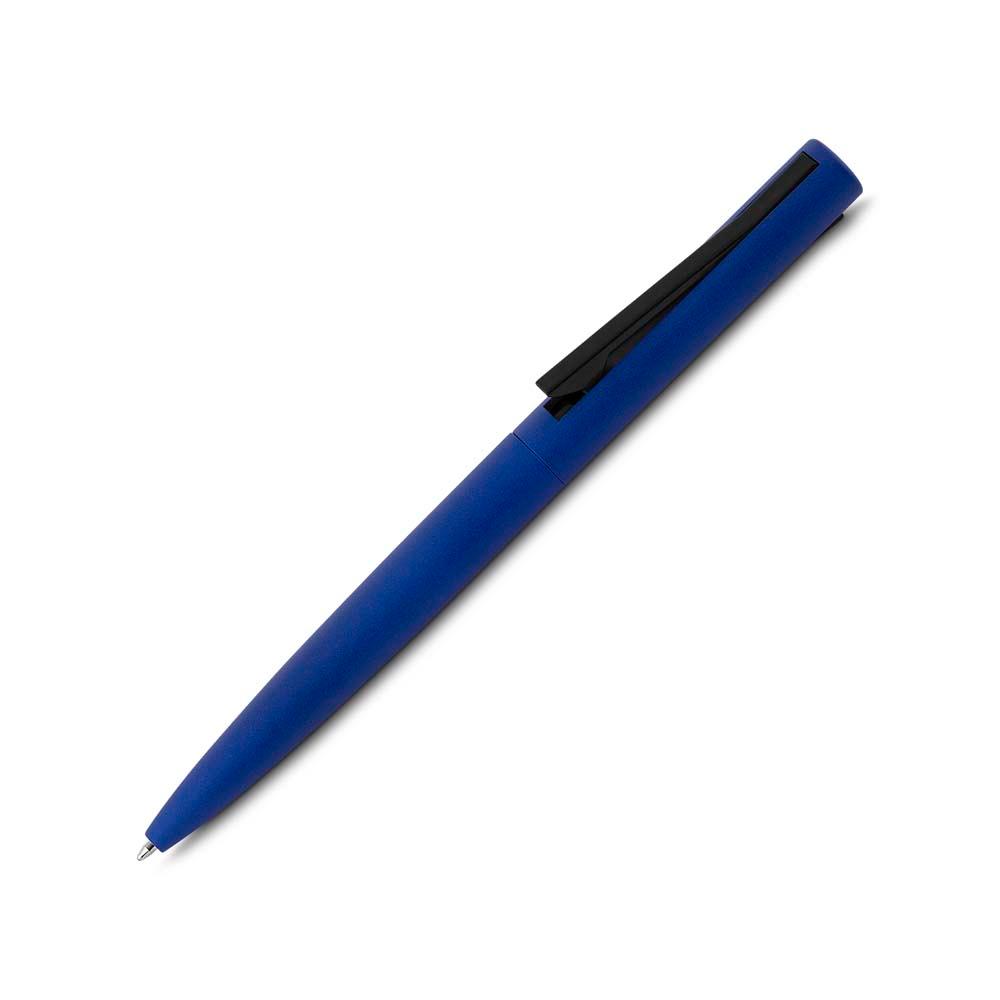 Caneta Metálica CA1604 na cor Azul, brinde personalizado Sky Brindes