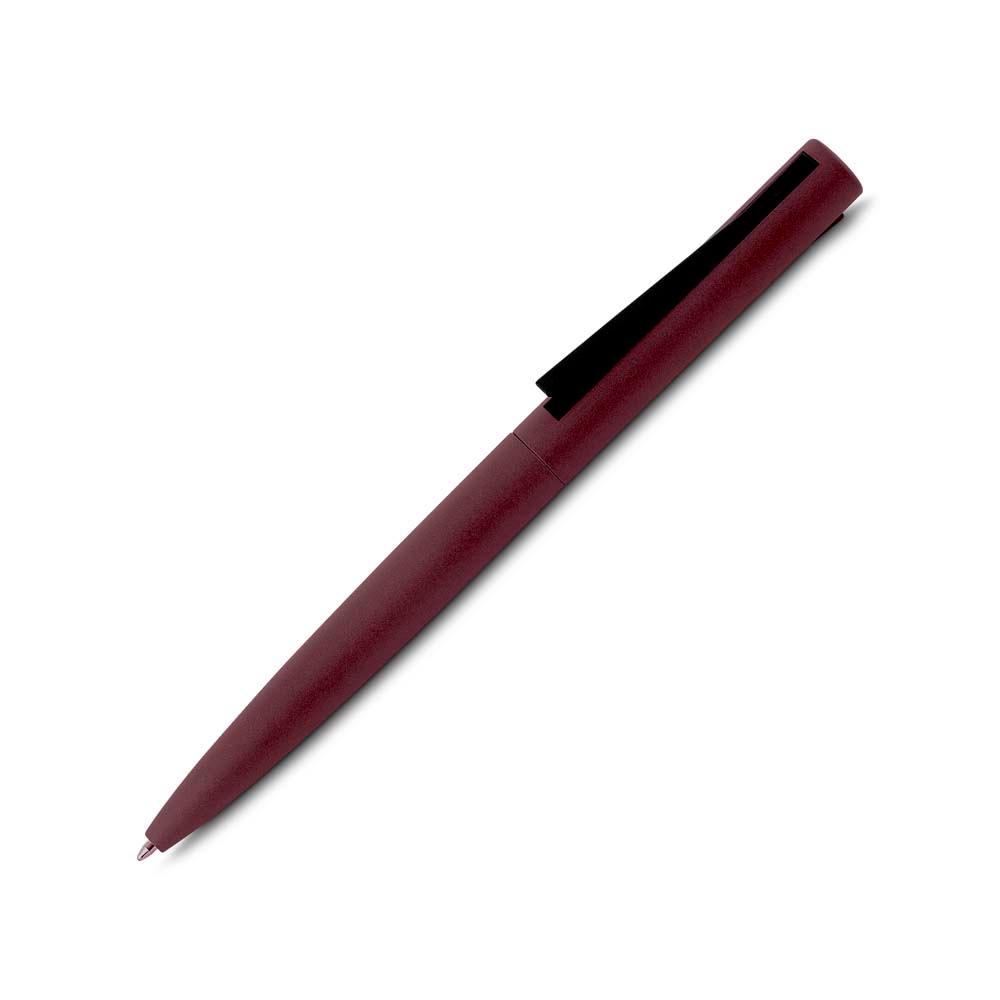 Caneta Metálica CA1604 na cor Vermelho, brinde personalizado Sky Brindes