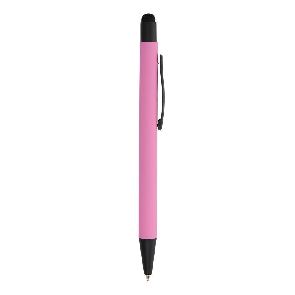 Caneta metal touch CA1631 na cor Rosa, brinde personalizado Sky Brindes